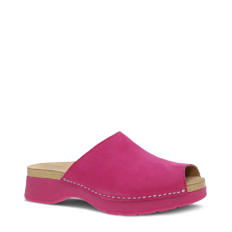 The Latest Fashion Trends Dansko Women's Rayvn Slide Sandal in Fuchsia