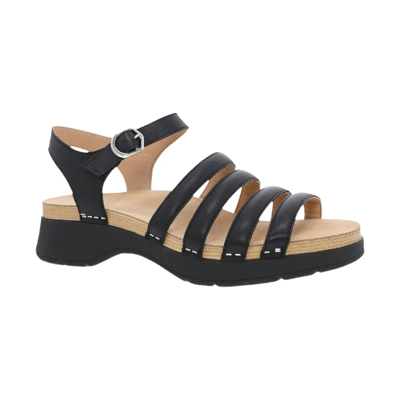 Urban Elegance Deals Dansko Women's Roxie Sandal - Black - ONLINE STORE CREDIT/EXCHANGE ONLY