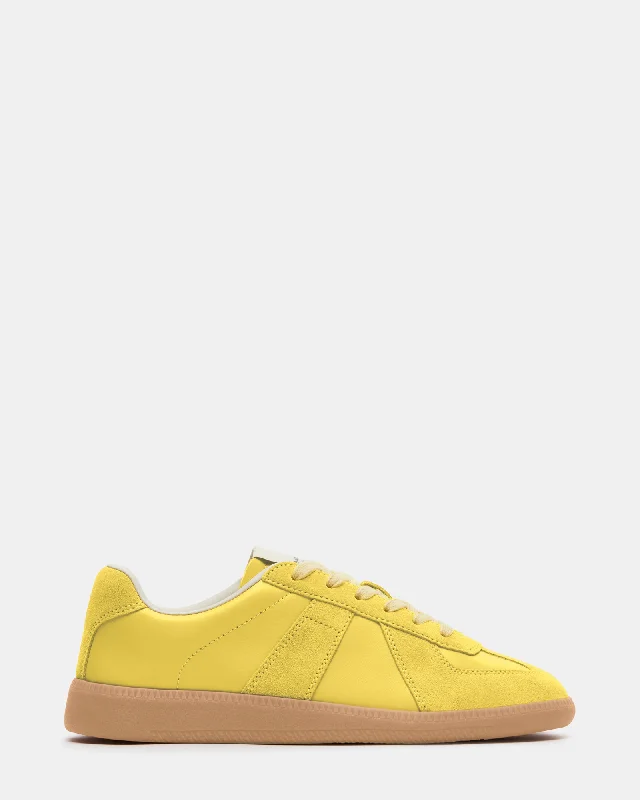 Sustainable Footwear Sale DIXIN YELLOW LEATHER