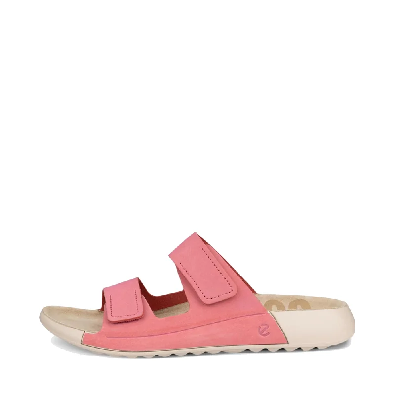 Limited Edition Ecco Women's Cozmo Slide Sandal in Bubblegum Pink