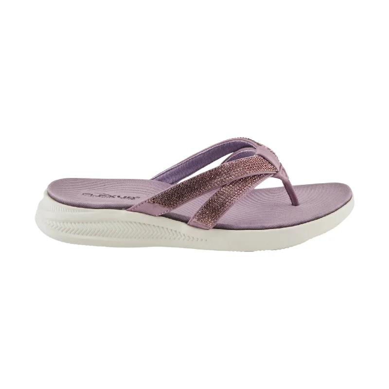 Chic And Edgy Flexus Women's Ashine Sandals - Purple