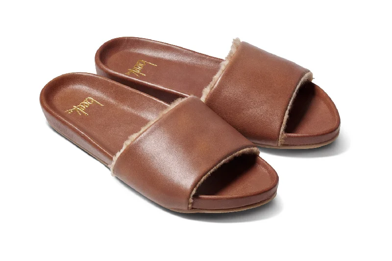 Day To Night Styles GALLITO SHEARLING - Cognac