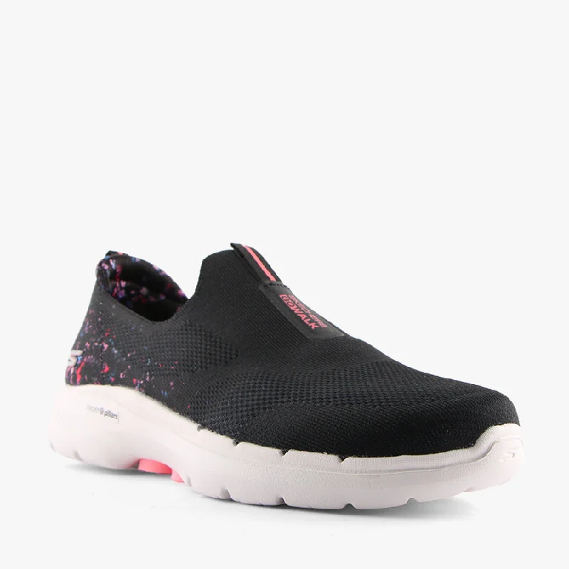 Affordable Shoe Fashion GW6-FLORAL SUNRISE BLACK MULTI