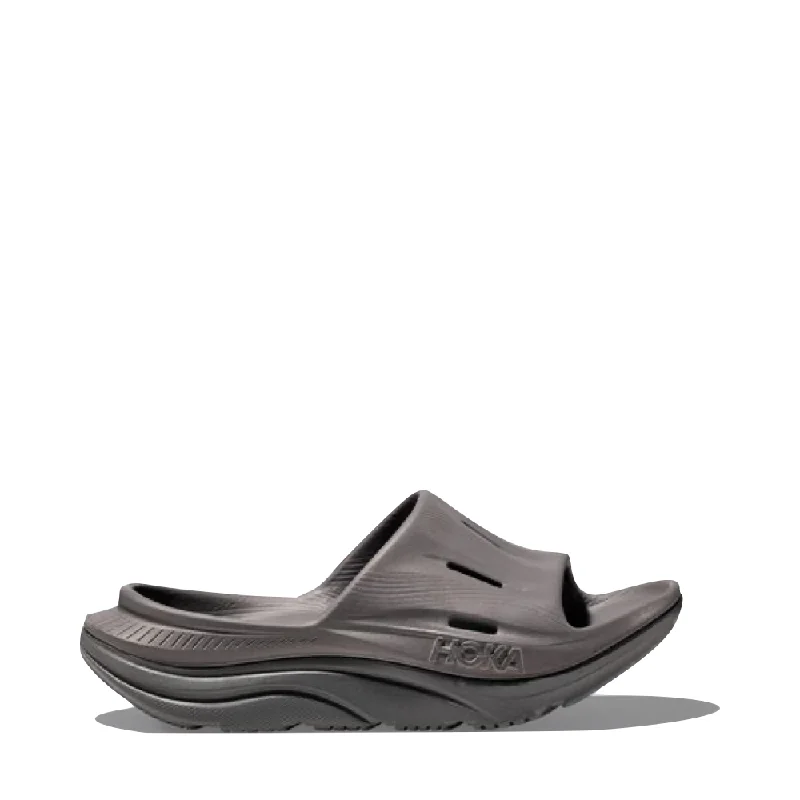 Popular Collection Hoka Ora Recovery Slide 3 Sandal in Grey