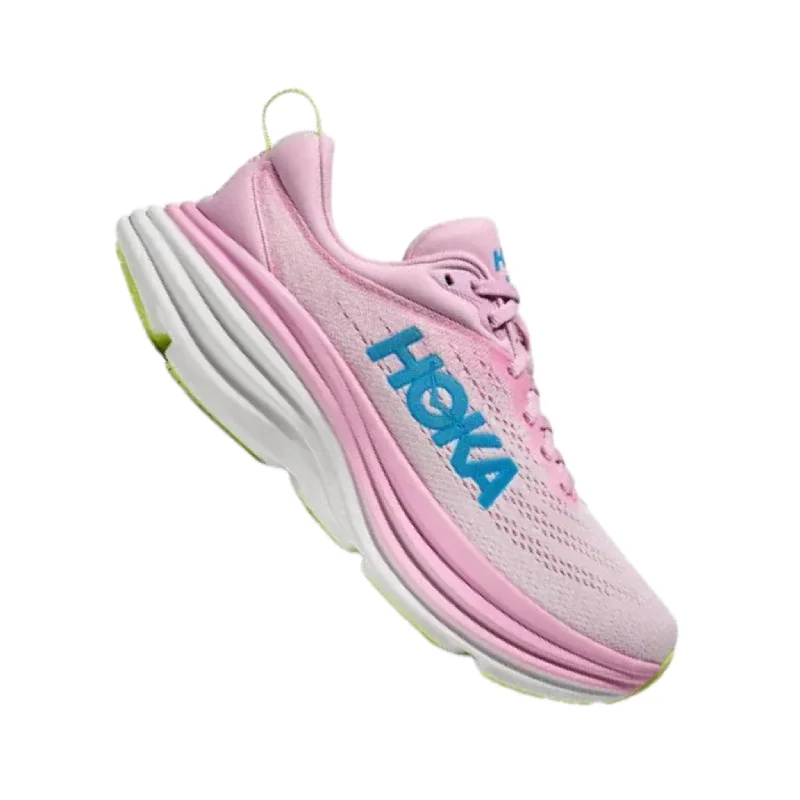 Sleek Dress Shoes Deal HOKA Women's Bondi 8 - Pink Twilight/Waterpark
