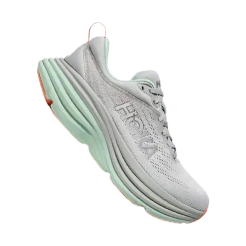 Fashion Essentials HOKA Women's Bondi 8 - Stardust/ Aqua Breeze