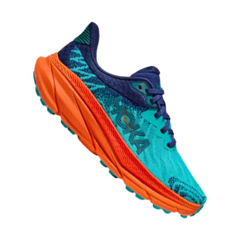 Trendy Women's Shoes HOKA Women's Challenger 7 Trail Running Shoes - Ceramic/Vibrant Orange Trendy Women's Shoes HOKA Women's Challenger 7 Trail Running Shoes - Ceramic/Vibrant Orange