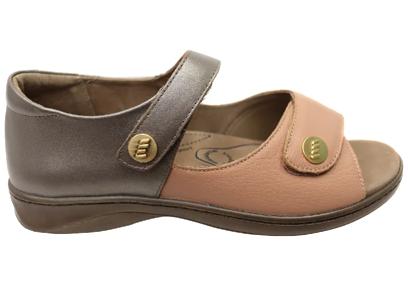Stylish Shoe Discounts Homyped Dream Womens Extra Wide Orthotic Friendly Sandals