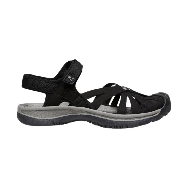 Low Price Special KEEN Women's Rose Sandal - Black/Grey