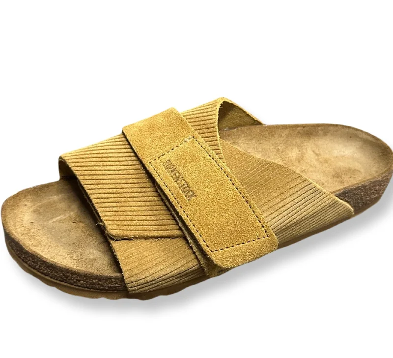Fashion Sale Birkenstock KYOTO Suede Corduroy Cork Women's