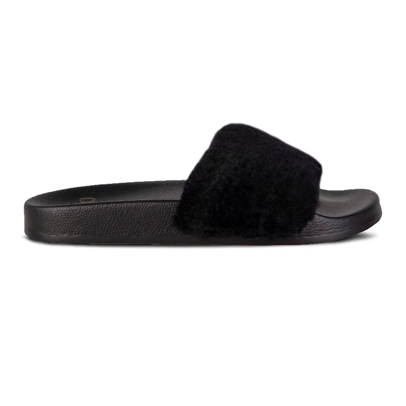 Modern Flat Shoes Offers Ladies Bella Sheepskin Slide