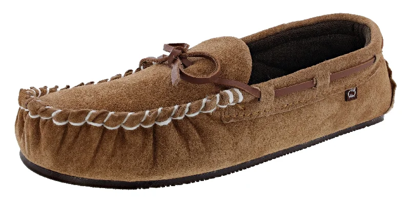 Hot Trends Lamo Sabrina Moc II Indoor and Outdoor Moccasin Slippers Womens