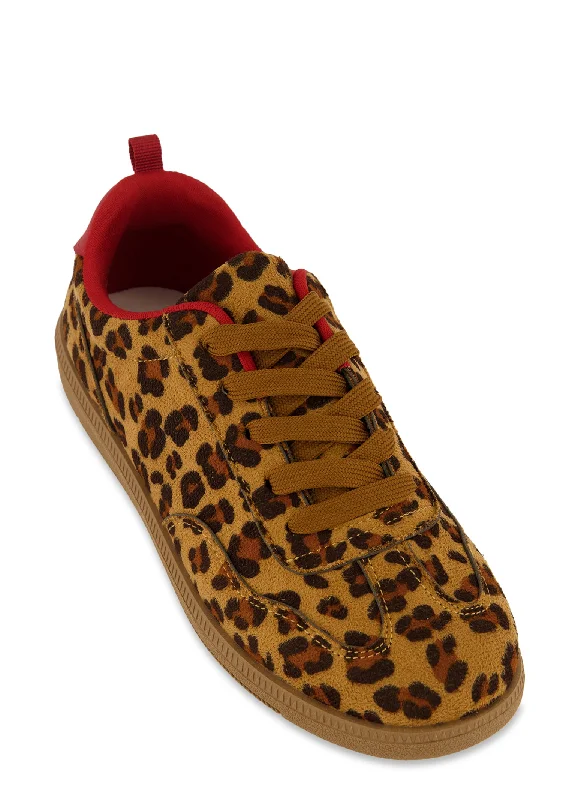 Trendy Styles Lace Up Gum Sole Low Top Sneakers