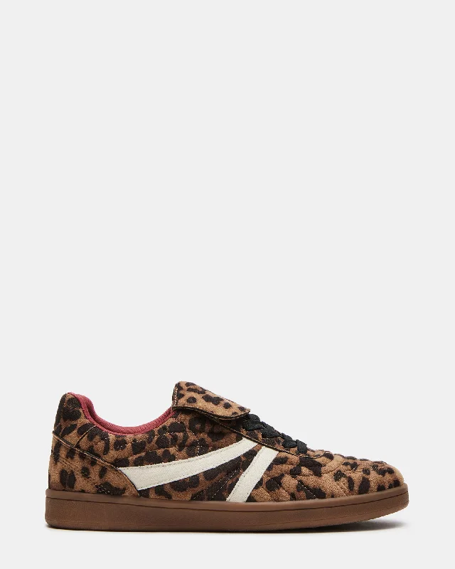 Comfortable Casual Shoes MADRID LEOPARD