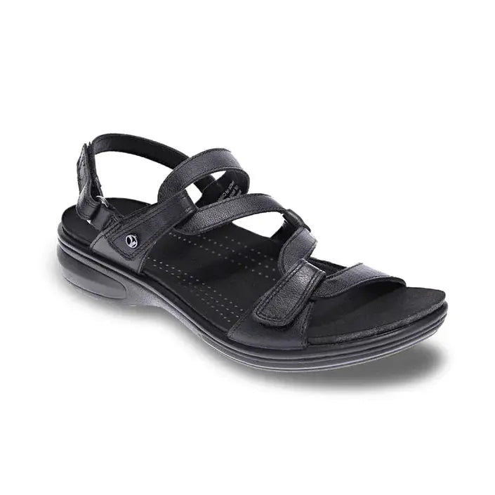 Flirty Fashion Discounts EMERALD BACK STRAP SANDAL - Black