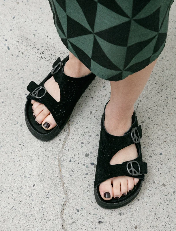 Casual Shoes Sale Double Strap Suede Sandal