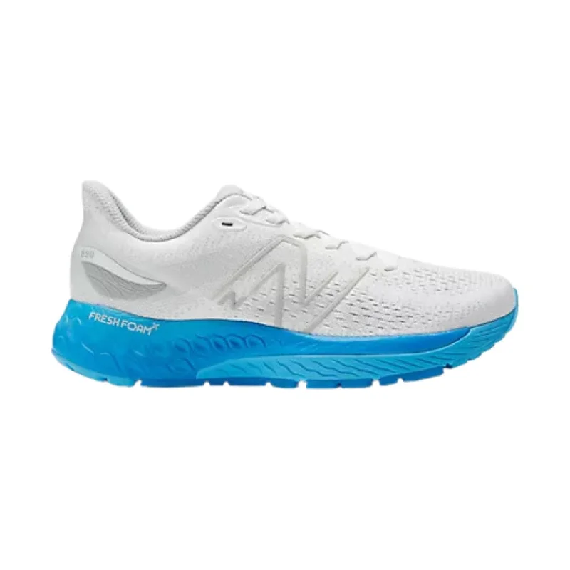 Street-Ready Casual Shoes New Balance Women's Fresh Foam X 880 v12 Running Shoes - White/Blue Street-Ready Casual Shoes New Balance Women's Fresh Foam X 880 v12 Running Shoes - White/Blue