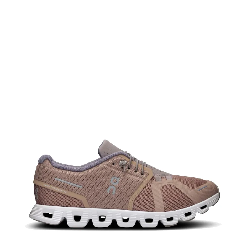 Modern Casual Shoes On Women's Cloud 5 Sneaker in Rose Brown/Fog