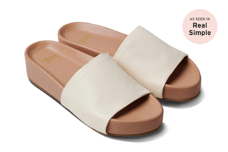 Contemporary Casual Footwear PELICAN - Eggshell/Beach