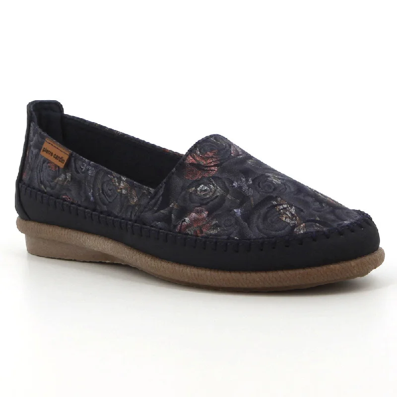 Pierre Cardin Riviera 15 Loafer - Navy Floral