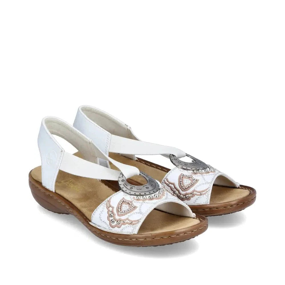 Affordable Shoe Fashion 608B9 Regina - White