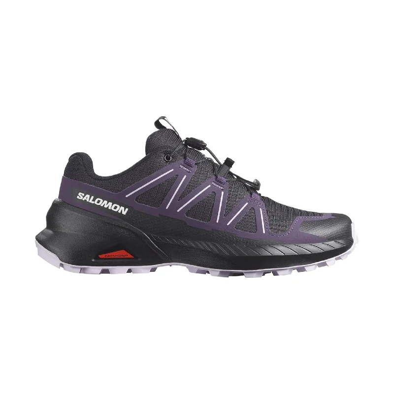 Supportive Shoes Offer Salomon Women's Speedcross Peak Hiking Shoes - Black/Nightshade/Orchid Petal Supportive Shoes Offer Salomon Women's Speedcross Peak Hiking Shoes - Black/Nightshade/Orchid Petal