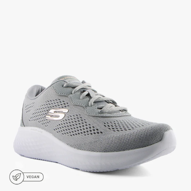 Comfortable Motion Flexible Shoes SKECH-LITE PRO GREY/WHITE