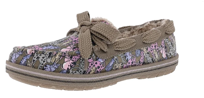 Step Ahead, Lead The Trend Skechers Women's Bobs Too Cozy Cats Meow Slip On Slippers Step Ahead, Lead The Trend Skechers Women's Bobs Too Cozy Cats Meow Slip On Slippers