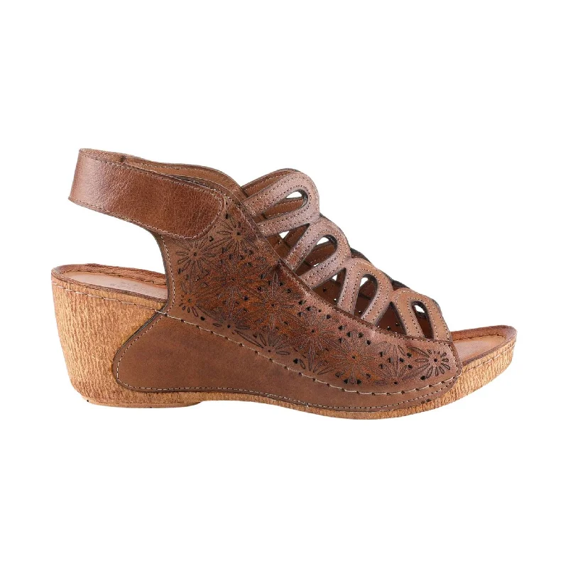 Snag Fabulous Fashion Bargains Spring Step Women's Inocencia Sandals - Brown