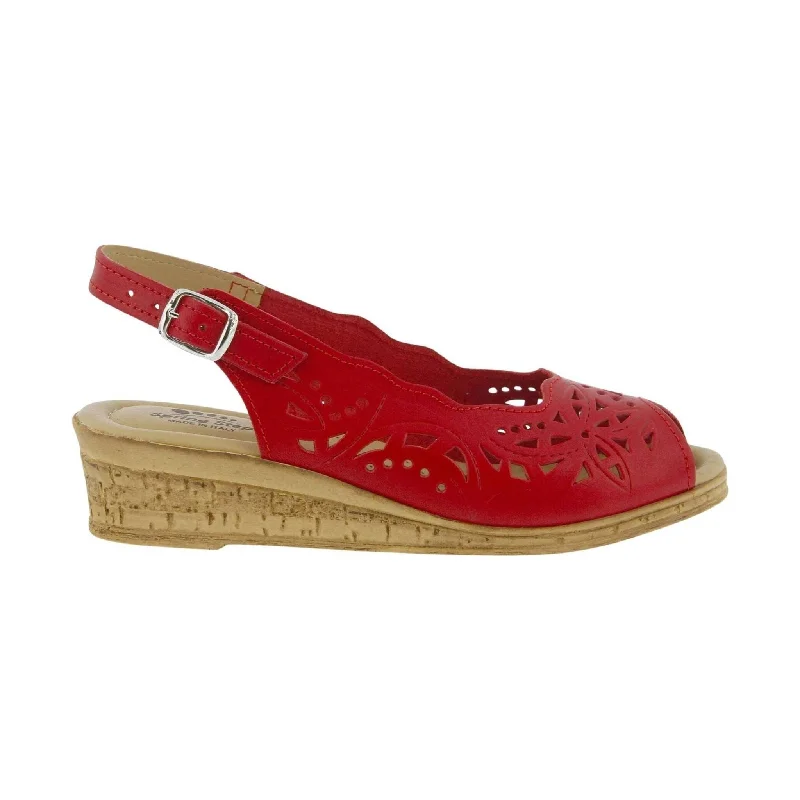 Flash Sale, Don't Miss Spring Step Women's Orella Sandals - Red