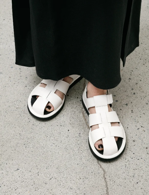 Sustainable Footwear Sale Cassius Fisherman Sandal Parchment
