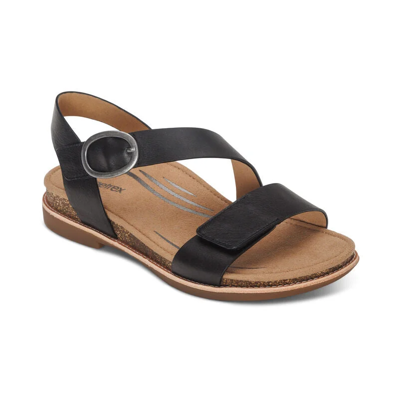 Best Sellers Aetrex Tamara Black Women's Sandal