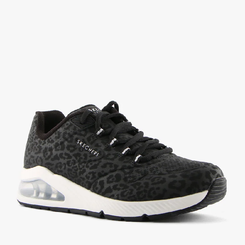 Comfortable Work Shoes UNO-2 BLACK/WHITE