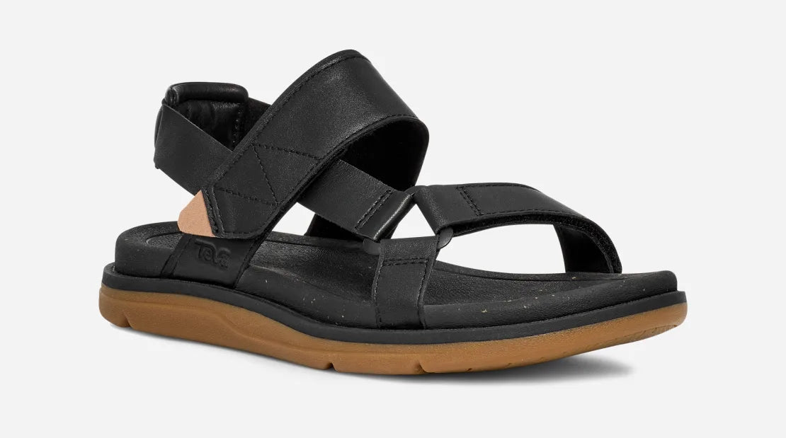 Limited Stock, Big Sale Teva Madera Slingback Black Women's Sandal