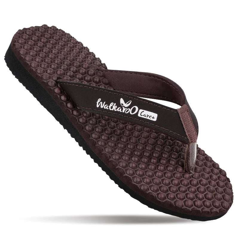 Flash Sales Today Women's Textured Care Plus Flip-Flop  - WH3950 Brown