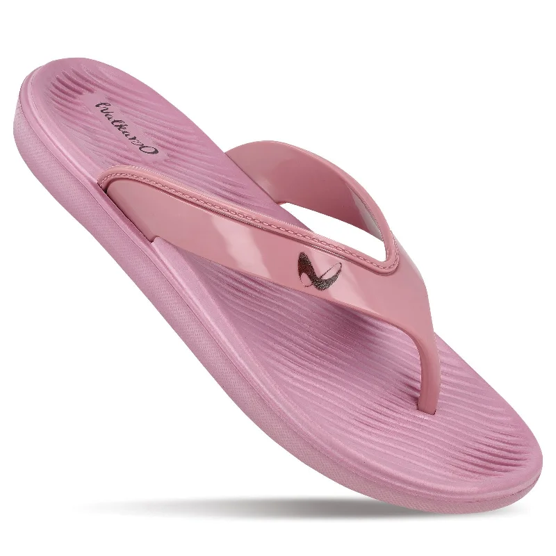 Fashion Casual Shoes Walkaroo Womens Flip Flop  - WC4292 Pink