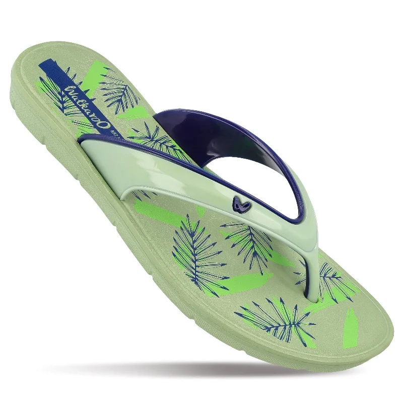 Additional Time-Limited Offers Walkaroo Womens Flip Flop  - WC4857 Green Blue