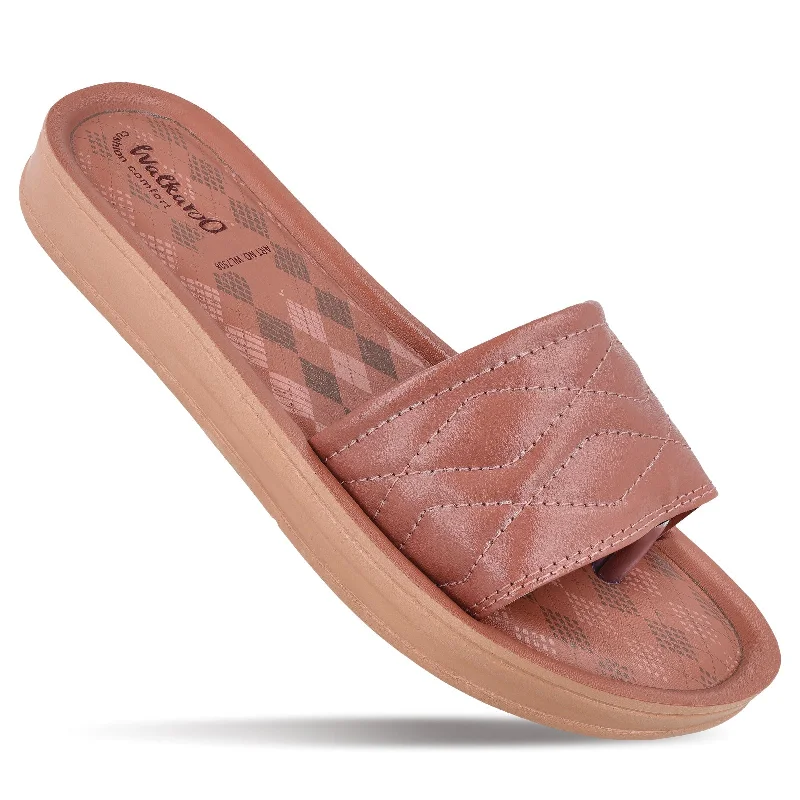 Comfortable High-Top Sneakers Women's Slide Sandals - WL7508 Blush