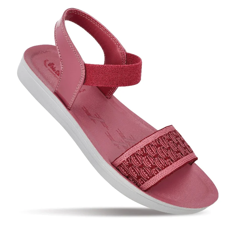 Comfortable Shoes Walkaroo Womens Sandal  - WL7820 Fig
