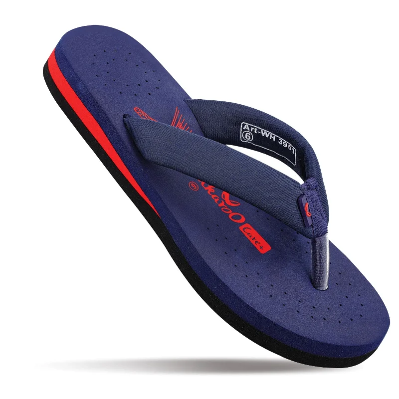 Streetwear-Inspired Footwear Women's Care Plus Flip-Flop  - WH3951 Blue