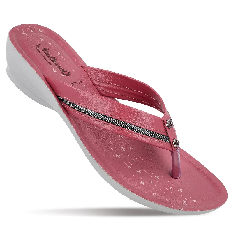 Sleek Versatile Footwear Women's Daily Wear Sandal  - WL7113 Fig