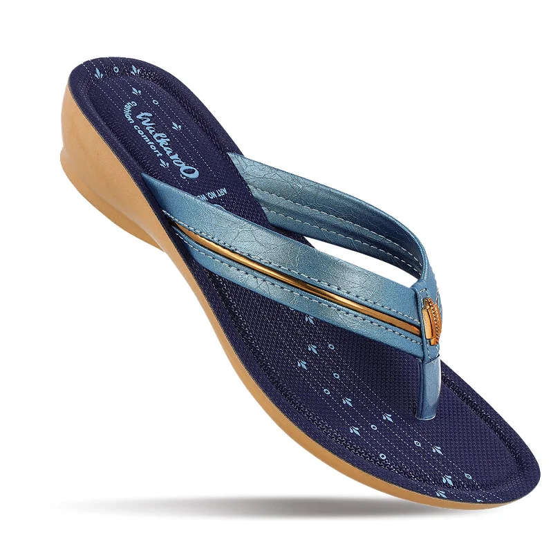 Seasonal Trends Women's Daily Wear Sandal  - WL7113 Royal Blue