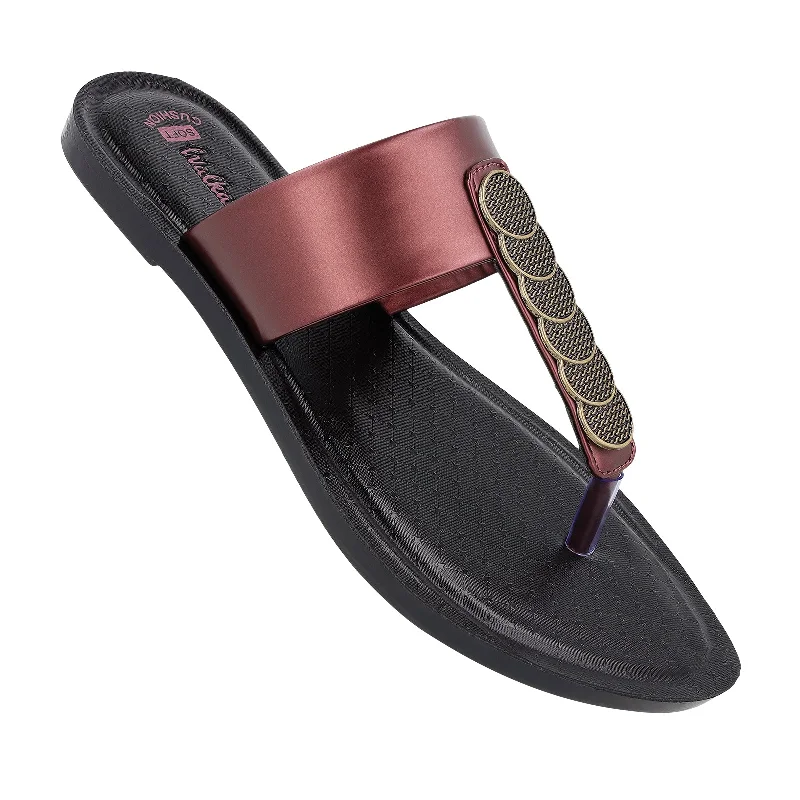 Fashion Essentials Women's Daily Wear Sandal  - WL7557 Fig