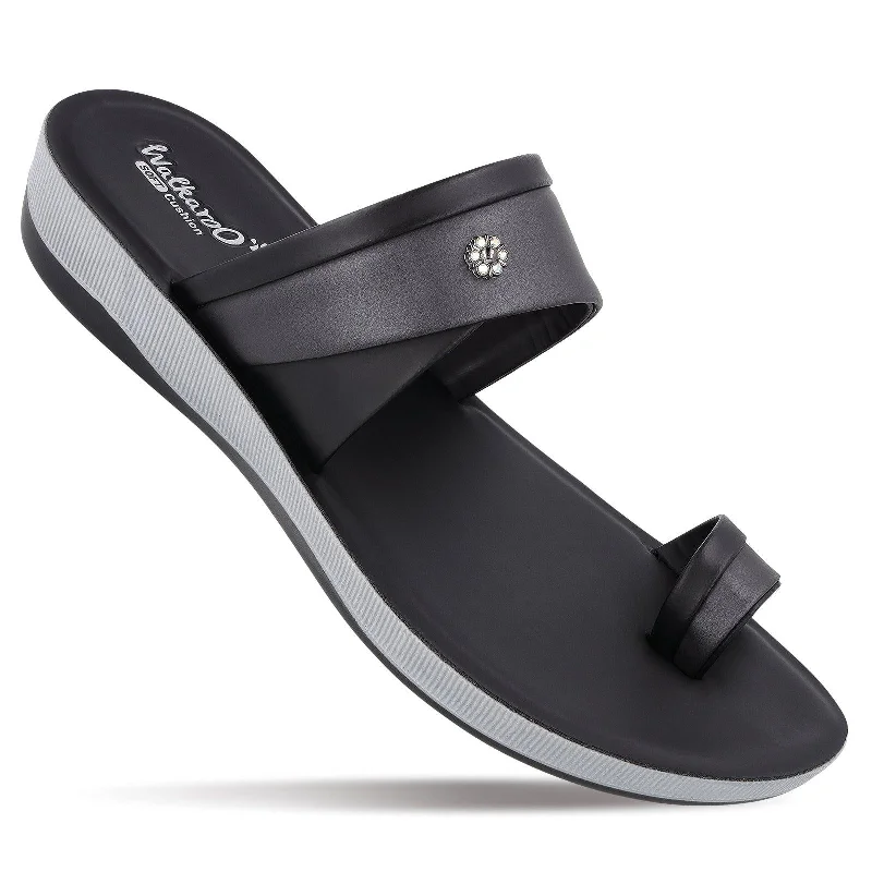 Trendy Styles Women's Daily Wear Sandals - WE2358 Black