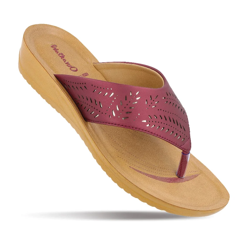 Sale On Sale Women's Daily Wear Sandals  - WL7165 Maroon