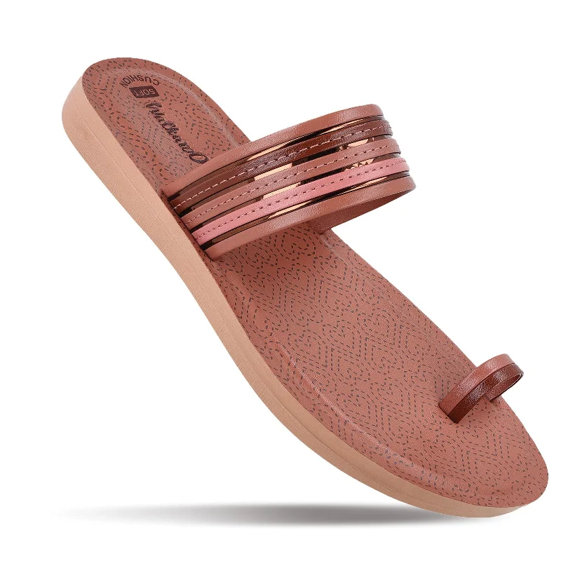 Unleash Your Trendy Side Women's Daily Wear Sandals  - WL7503 Blush