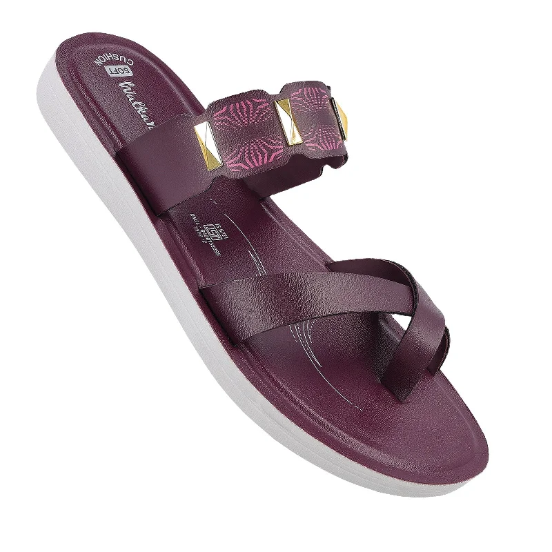 Big Discounts Women's Daily Wear Sandals  - WL7612 Dark Grape