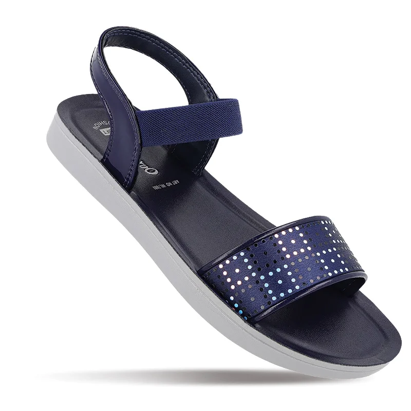Latest Fashion Women's Daily Wear Sandals  - WL7880 Navy Blue