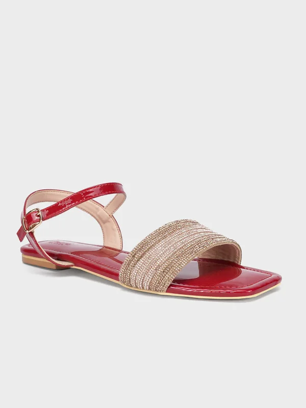 Womens "ISHIRIA" Fancy Flat Sandals