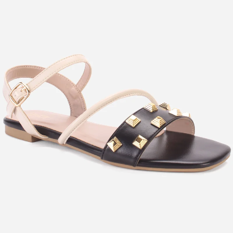 Women's "RHINOTA" Stud Detailing Sandals